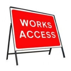 Works Access Sign